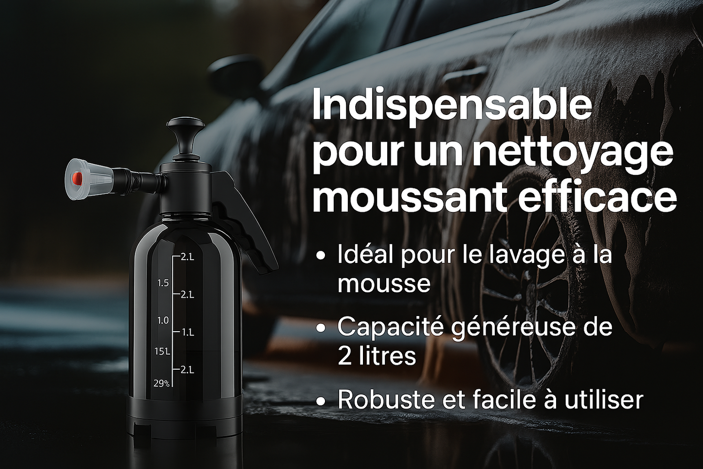 🧼 Pulvérisateur de mousse (KlynFoam)