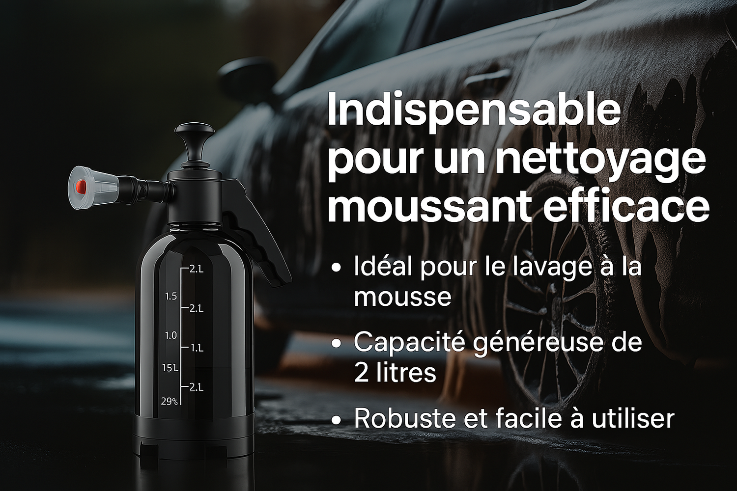 Ton super pulvérisateur de mousse "KlynFoam"